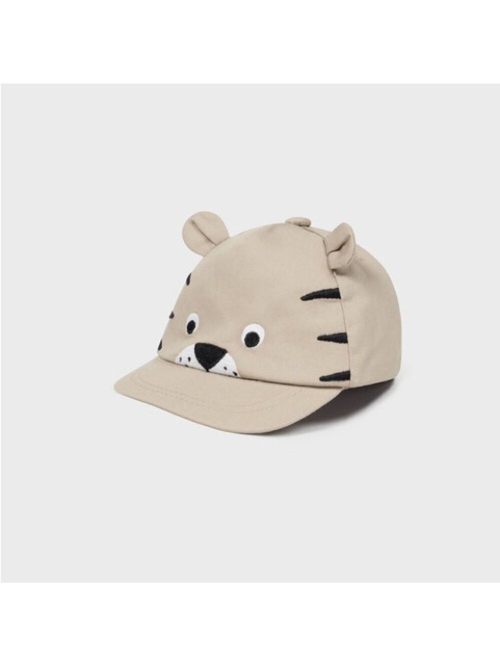 Size 46 cm  Baby Hat Mayoral Beige Animal Design Cap